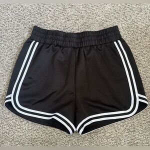 No Boundaries Black Athletic Scuba Shorts